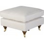 Howard fotpall | Kallskum, m�ssingshjul & bj�rkstomme | Watford Deluxe Beige
