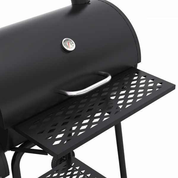 Kombinerad kolgrill & rk med skorsten och sidotunna | 2026 Memphis