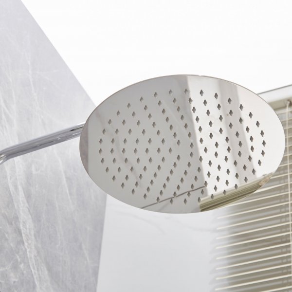 Takduschset med badkarsblandare | Brusa 2.0 - Krom