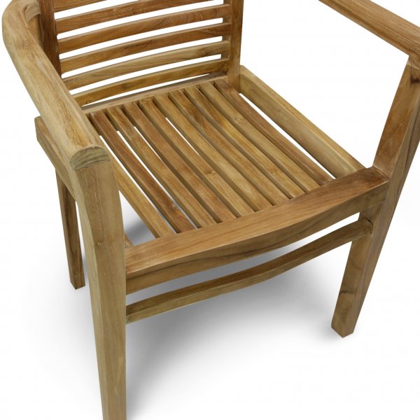 Frlngningsbart utebord 180-240 cm | 6 stolar | Premiumteak