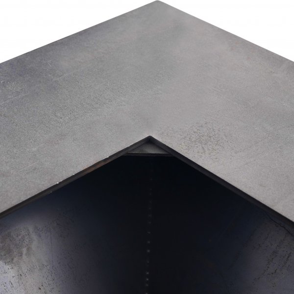 Vedeldad grill i cortenstl | Yttern