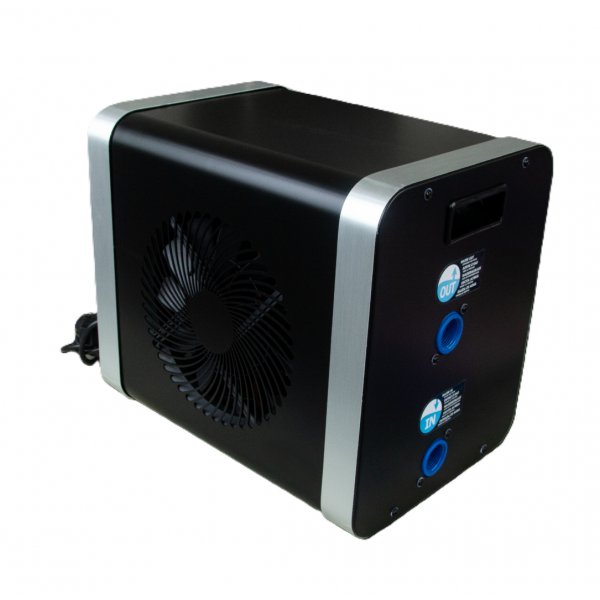 Poolvrmepump splash 3kw | svart