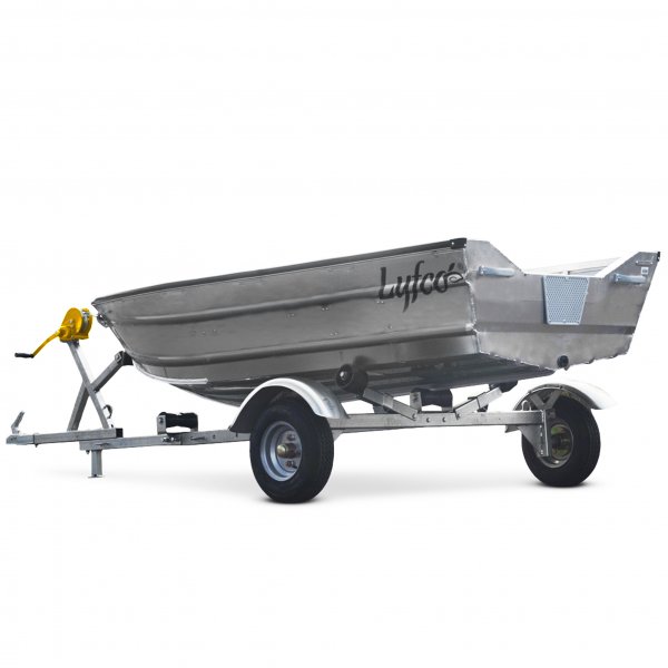 Bttrailer med vinsch | Maxlast 380kg | 400x183cm