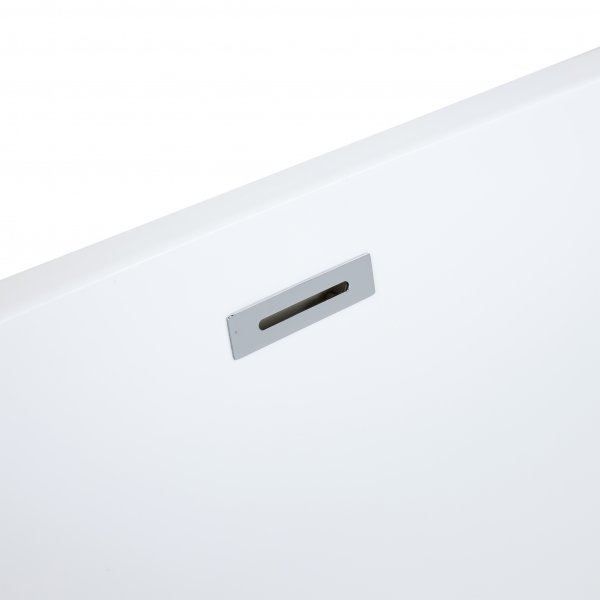 Fristende badkar 170cm | Lucite akryl | Runda former | A-35