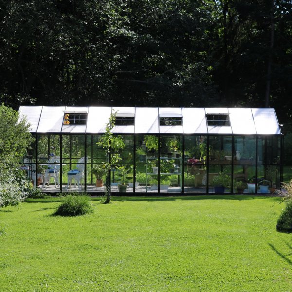 Glasväxthus 17,5 m² | 5 års stormgaranti | 4mm säkerhetsglas Glasväxthus 17,5 m² | 5 års stormgaranti | 4mm säkerhetsglas