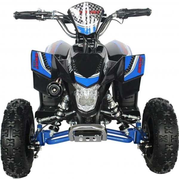 El-fyrhjuling / Mini-ATV för barn 500W | 36V 12Ah batteri - Svart/blå El-fyrhjuling / Mini-ATV för barn 500W | 36V 12Ah batteri - Svart/blå