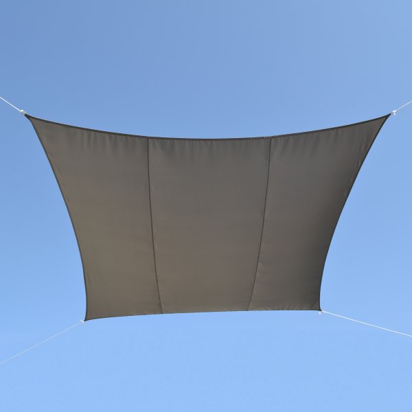 Solsegel 4x4m | Kvadratiskt | Grå Solsegel 4x4m | Kvadratiskt | Grå