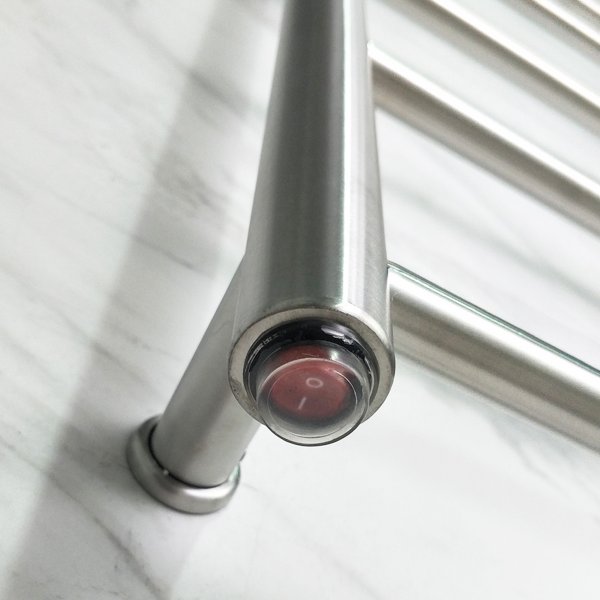 Elektrisk handdukstork 60x90x12cm | Borstat stål | OH-007 Elektrisk handdukstork 60x90x12cm | Borstat stål | OH-007