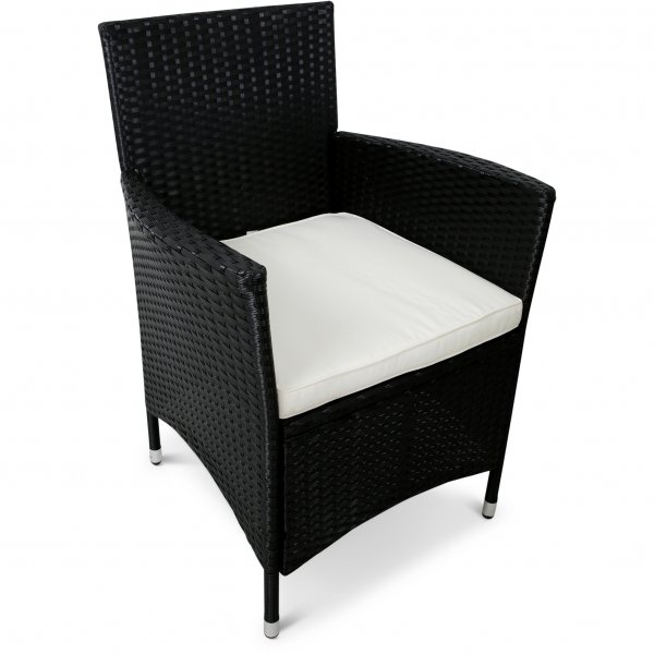 Liten matgrupp utemöbler i konstrotting med 4 stolar | Lyfco Haverdal Liten matgrupp utemöbler i konstrotting med 4 stolar | Lyfco Haverdal