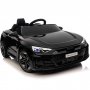 Elbil fr barn Audi RS e-tron GT | 12V - 2x25W | 7Ah | Svart