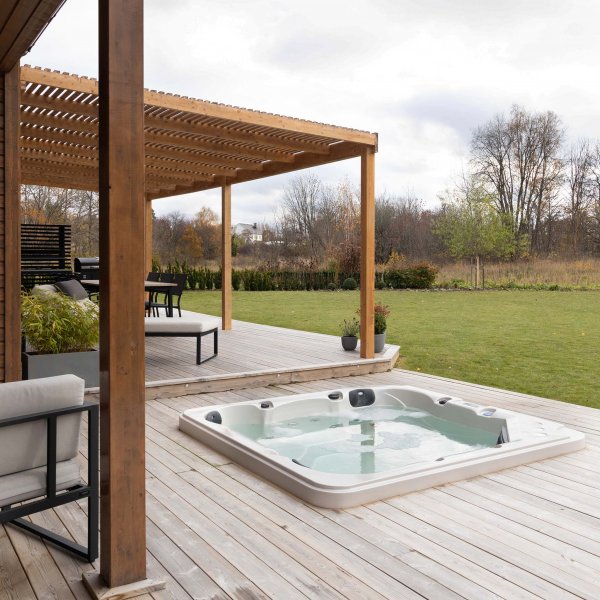 Spabad Eden - 5 personer | 215x215x86 cm | Balboa system | Lyfco Spabad Eden - 5 personer | 215x215x86 cm | Balboa system | Lyfco