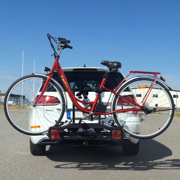 Cykelhllare bil med lyse | Fr 3 cyklar