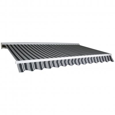 Terrassmarkis 3x2,5m | Elektrisk motor & fjärrkontroll | Färg 327 | Terassmarkis