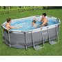Bestway pool ovan mark 3,05x2m - 84cm djup | Power Steel Oval (5614A)