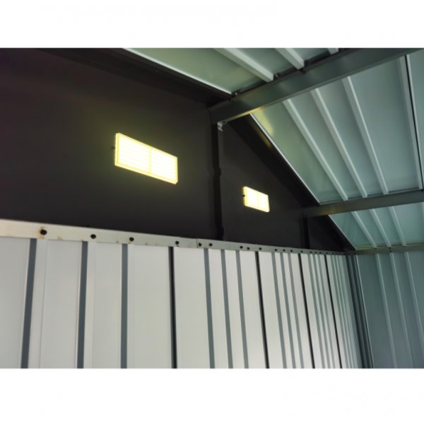 Pltgarage 20 m | Dubbel drr | Robust design