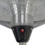 Terrassvrmare med fjrrkontroll | 2100W | Golvstende