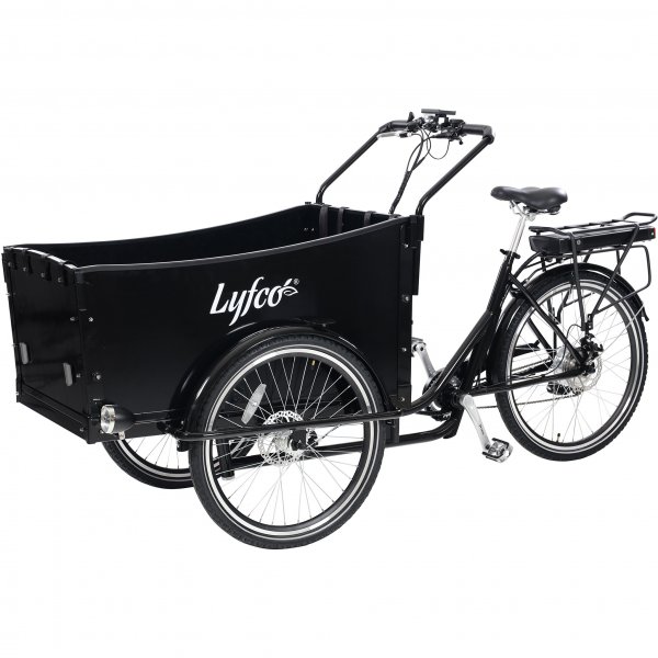 Eldriven cargobike | 250W - 16Ah | 6 växlar | LG-batteri - Pro Eldriven cargobike | 250W - 16Ah | 6 växlar | LG-batteri - Pro