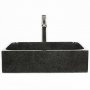 Tvttstll 45x35cm | Svart natursten | Unika skiftningar