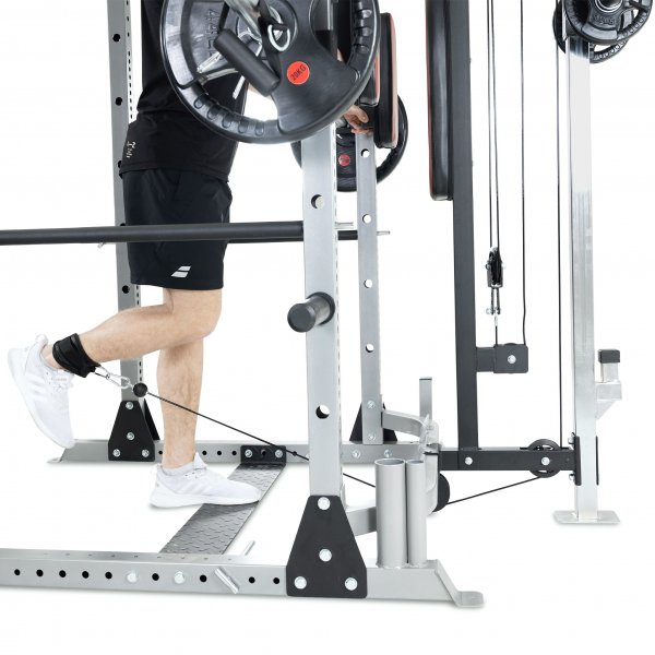 Skivstångsställning med träningsbänk Skivstångsställning med träningsbänk