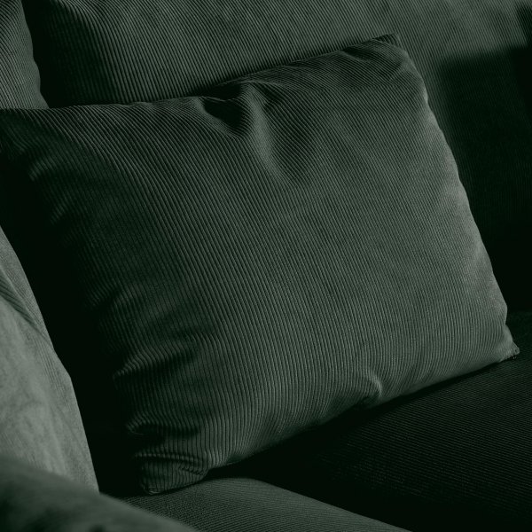 3-sits soffa med sch�slong v�nster | Menard - Gr�n