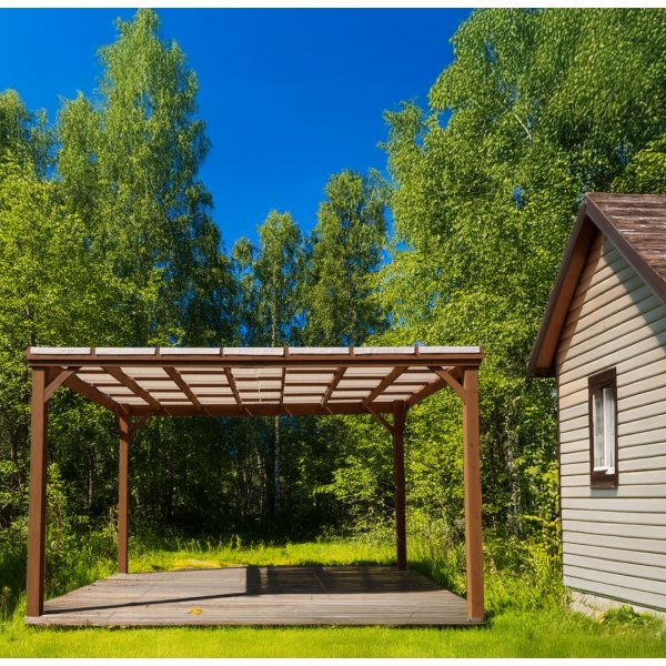 Pergola tr | 3,65x3m | Furu