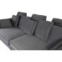 Soffa 3-sits | Kallskum, avtagbar klädsel & sammetsliknande tyg | Brandy Mörkgrå Soffa 3-sits | Kallskum, avtagbar klädsel & sammetsliknande tyg | Brandy Mörkgrå
