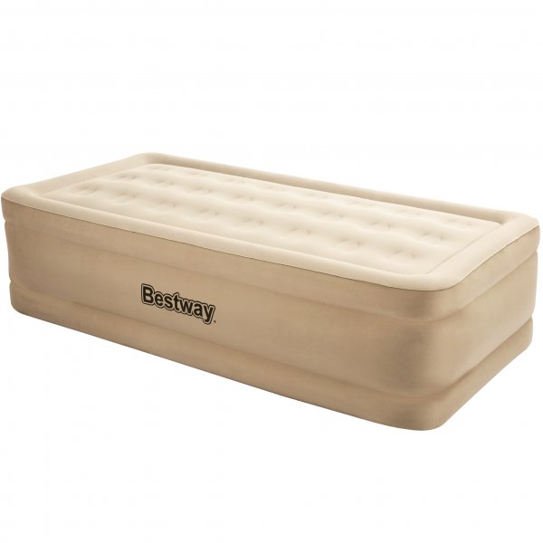 Tjock luftmadrass med inbyggd elektrisk pump - Bestway Fortech Airbed Tjock luftmadrass med inbyggd elektrisk pump - Bestway Fortech Airbed