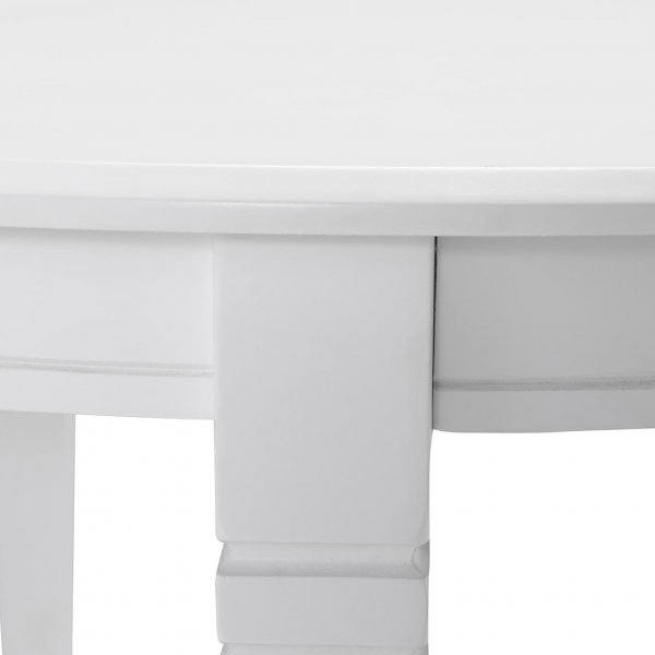 Frlngningsbart matbord 150cm | Vit