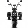 Fatscooter Trehjuling 2000W | Moped klass 1 - Svart
