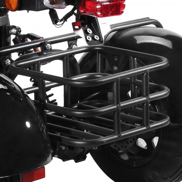 Fatscooter Trehjuling 2000W | Moped klass 1 - Svart Fatscooter Trehjuling 2000W | Moped klass 1 - Svart