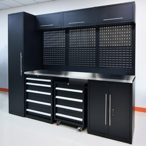 Garageinredning | Komplett förvaringssystem | Extra hög Garageinredning | Komplett förvaringssystem | Extra hög