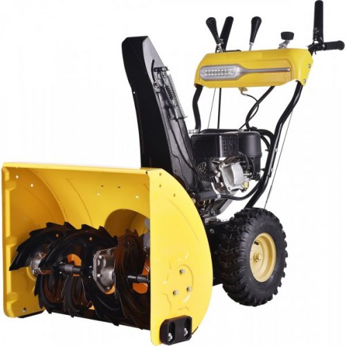 snöslunga 420cc 15hk pro  tvåstegs med elstart & handvärme  led-lyse & 76 cm röjbredd