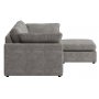 Falkenberg Divansoffa | Vändbar Divan & Pocketfjädrar | Stor Soffa i Grått Tyg 296 cm Falkenberg Divansoffa | Vändbar Divan & Pocketfjädrar | Stor Soffa i Grått Tyg 296 cm