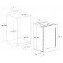 Integrerad Vinkyl 41 Flaskor | Push-to-Open | Inverterkompressor | LED-Belysning | 595 mm Integrerad Vinkyl 41 Flaskor | Push-to-Open | Inverterkompressor | LED-Belysning | 595 mm