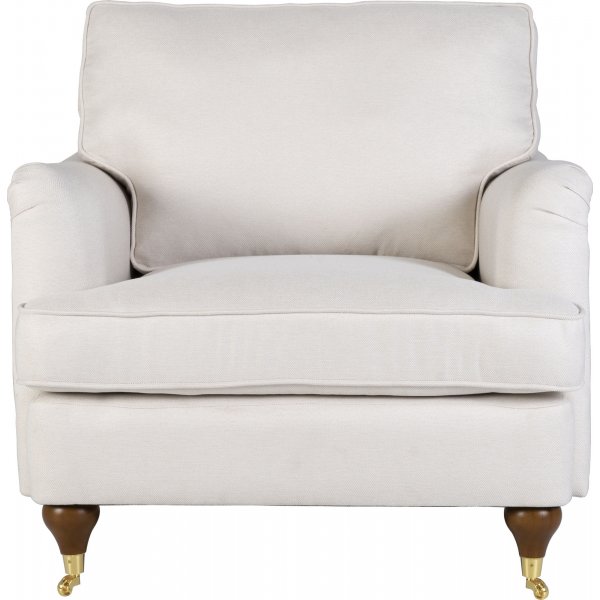 Howardfåtölj | Kallskum, avtagbara dynor & björkstomme | Watford Deluxe Beige Howardfåtölj | Kallskum, avtagbara dynor & björkstomme | Watford Deluxe Beige