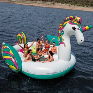 Gigantisk flytande enhörning för 6 personer - 6x4 meter Gigantisk flytande enhörning för 6 personer - 6x4 meter