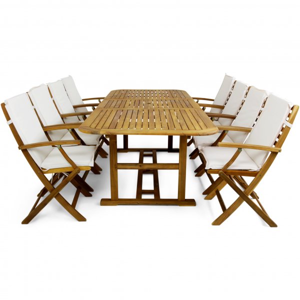 F�rl�ngningsbart bord | 8 stolar |�Lyfco Runmar�