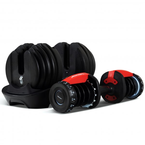 Justerbar hantel 2,5-24kg | 15 viktnivåer | Trekkrunner Justerbar hantel 2,5-24kg | 15 viktnivåer | Trekkrunner