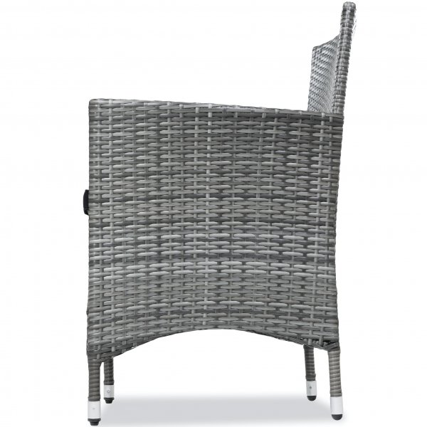 Matgrupp utembler med 8 stolar | Dynor ingr | Gr | Lyfco Lysekil