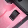 Elbil fr barn | 12v - 2x25W | Cab - Rosa