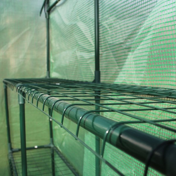 Plastvxthus 2m | Stlram med PE-plastverdrag