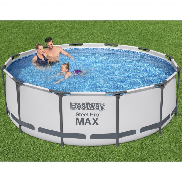 Bestway pool ovan mark �3,66m - 1m djup | Steel Pro MAX (56418)