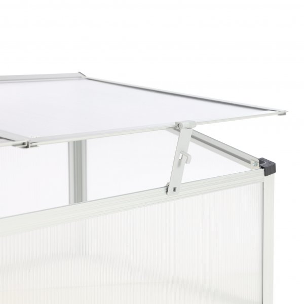 Miniv�xthus 108x56cm | Kanalplast | Aluminiumram