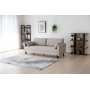 B�ddsoffa 3-sits | B�ddfunktion, beige tyg & modern design | Bella