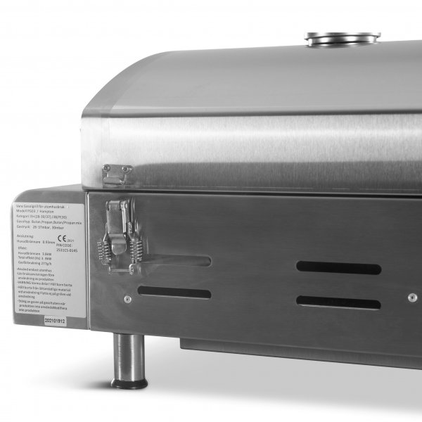 Portabel gasolgrill | Helt rostfri | Hampton Portabel gasolgrill | Helt rostfri | Hampton