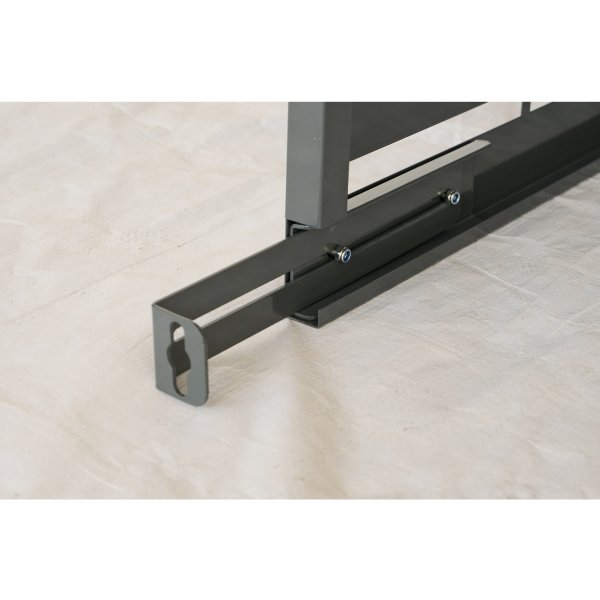 Vrmepumpsskyd | 106x80x50cm | Galvaniserad plt | Gr