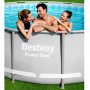 Ovanmarkpool 4,9m diameter - Bestway Power Steel (56451)