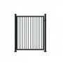 Grind med ls funktion | Frdigmonterat | 80x100 cm | Aurelius