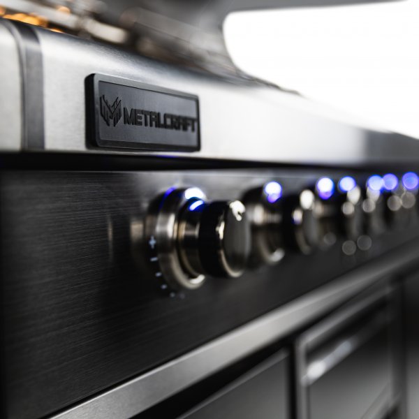 Dubbel gasolgrill med varmluftsfunktion | Denver Blackline Dubbel gasolgrill med varmluftsfunktion | Denver Blackline