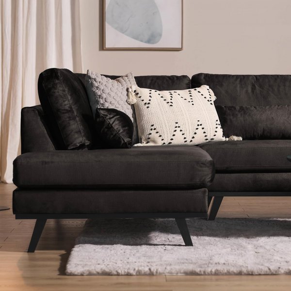 U-soffa i sammet | Copenhagen | Gr�